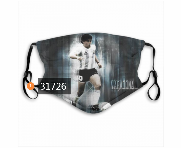 2020 Soccer #33 Dust mask with filter